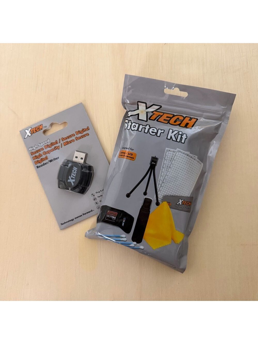 New USB and 7 Piece Digital Camera Starter Kit